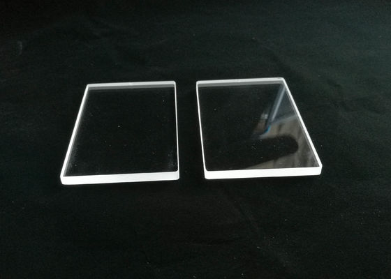 China Placa de cristal personalizada L100xW50xT3mm de silicona para la ventana de visión proveedor