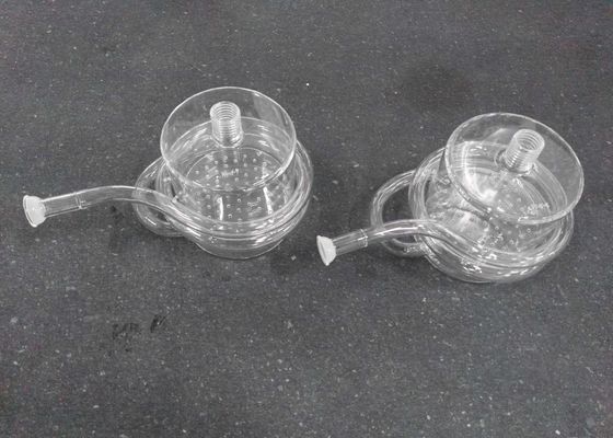 China Tipo químico del funcionamiento de la botella del reactor del laboratorio del vidrio de cuarzo alto con el tubo espiral proveedor