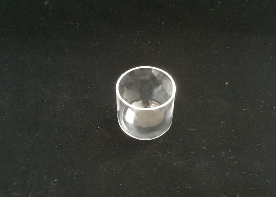 Tubo de ensayo del laboratorio del vidrio de cuarzo fundido de la pureza elevada SiO2 con la parte inferior redonda proveedor