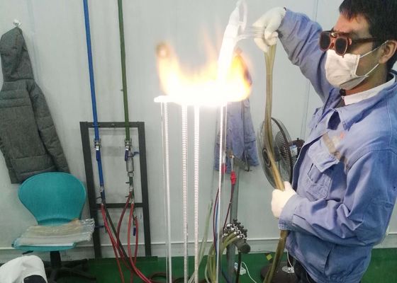 Uso solar ISO de la industria del barco del carril del vidrio de cuarzo de la pureza elevada certificado proveedor