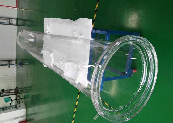 Tubo de horno solar del vidrio de cuarzo de la industria con el diámetro exterior de 330m m proveedor