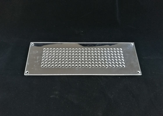 Placa óptica clara de la ventana de cristal de cuarzo con los agujeros JGS2 de tipo standard proveedor