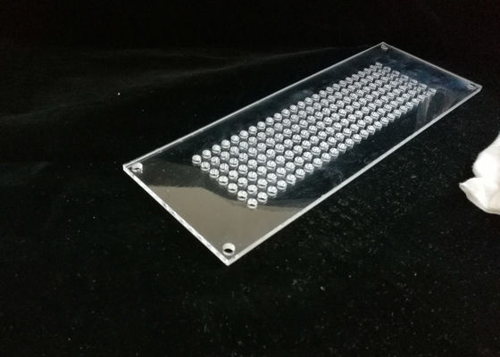 Placa óptica clara de la ventana de cristal de cuarzo con los agujeros JGS2 de tipo standard proveedor