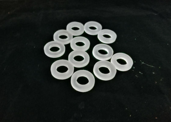 Pequeño reborde del vidrio de cuarzo fundido del OD, anillo estricto del vidrio de silicona de la tolerancia proveedor