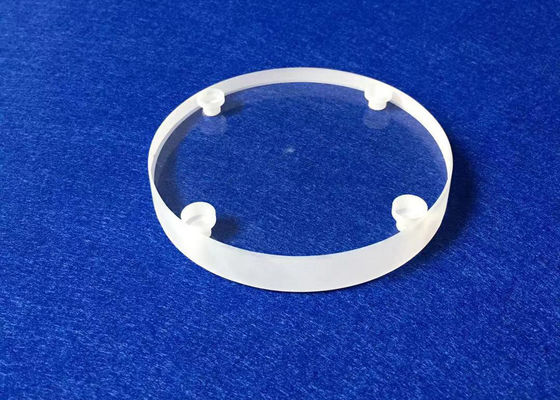 Disco redondo perforado del vidrio de silicona/disco del cuarzo fundido modificado para requisitos particulares con los agujeros proveedor