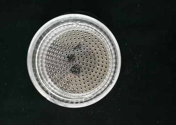Productos de cristal translúcidos modificados para requisitos particulares de cuarzo soldados con autógena con una placa del agujero proveedor