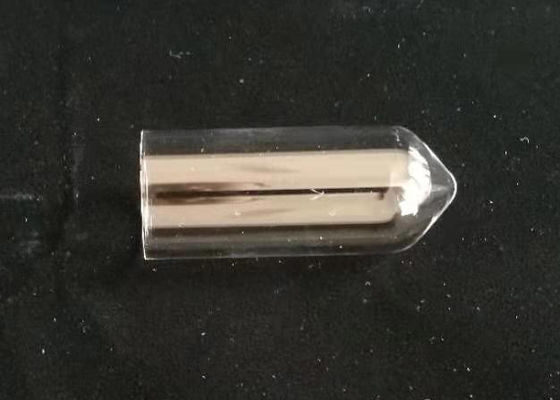 Despeje el tubo del vidrio de cuarzo fundido V, tipo inferior coniforme tubo de ensayo de cristal de silicona proveedor