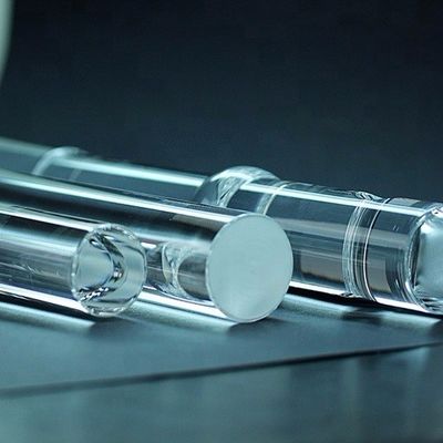 Cuarzo fundido Rod de cristal 1 - 83m m OD con funcionamiento visual excelente proveedor