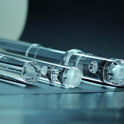 Cuarzo fundido Rod de cristal 1 - 83m m OD con funcionamiento visual excelente proveedor