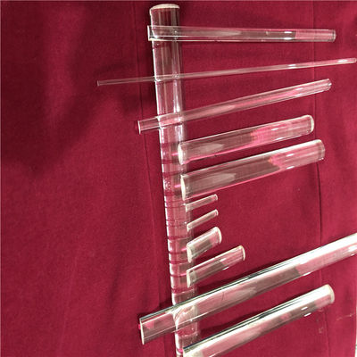 Material helado de la arena de la pureza elevada SiO2 de Rod de cristal de cuarzo hecho proveedor