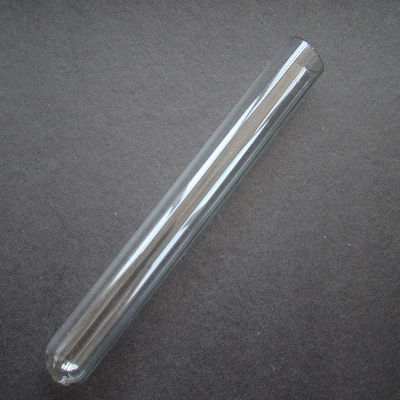 Tubo de ensayo del cuarzo del laboratorio, tubo de ensayo del vidrio de silicona 250ml con el enchufe proveedor