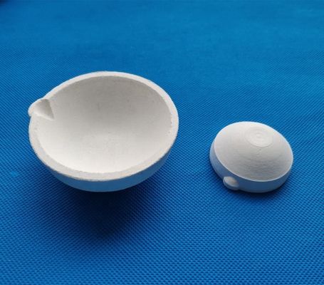 100 - crisol del vidrio de cuarzo 2500G/crisol de cerámica de la silicona para el oro/la plata proveedor