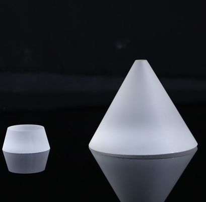 Cono modificado para requisitos particulares del vidrio de cuarzo fundido de la sustancia química sin la capa superficial proveedor