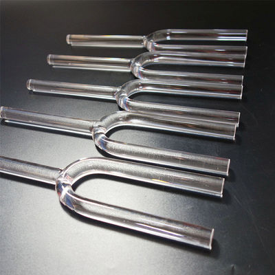 Productos sanos del cuarzo del uso de la terapia, diapasón del canto del cristal de cuarzo proveedor