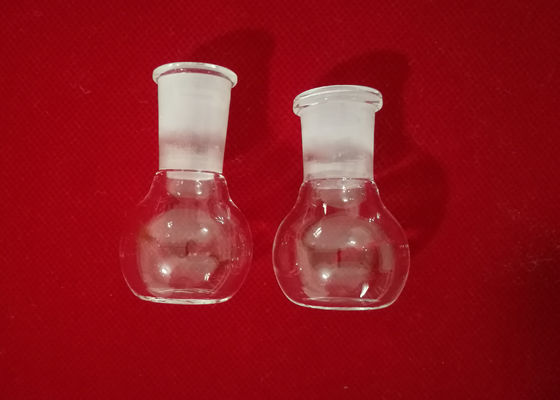 El laboratorio suministra el frasco de Labware del vidrio de cuarzo transparente de la cristalería la junta proveedor
