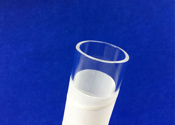 PECVD fundió el OD el tubo de cristal de cuarzo de 30 milímetros con la fibra blanca de 3M usada en resistencia solar de la temperatura alta de la industria proveedor