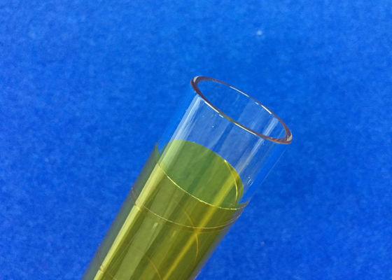 PECVD fundió el OD el tubo de cristal de cuarzo de 30 milímetros cubierto con la fibra amarilla de 3M usada en la industria de Photocoltaic cubierta proveedor
