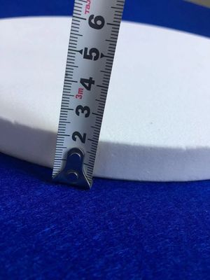 Producto blanco redondo grande del filtro del cuarzo/del cuarzo de la talla 16-40 del poro del máximo de la porosidad 3 de la frita um hecho de la arena del cuarzo proveedor